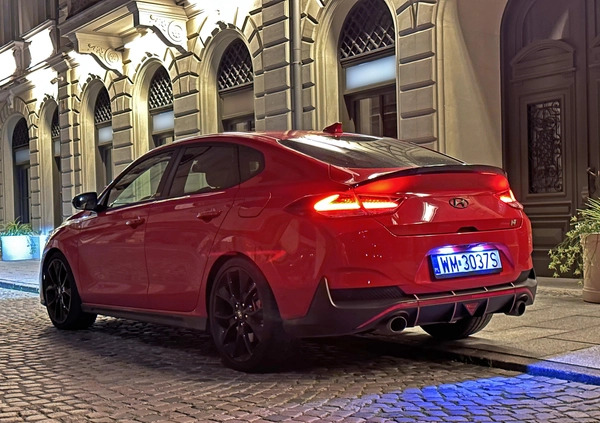 Hyundai i30 N cena 93900 przebieg: 59800, rok produkcji 2019 z Warszawa małe 326